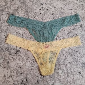XL Lacy Thong Underwear Set